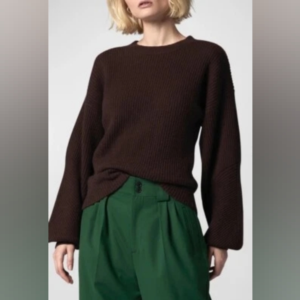 Equipment Yara Sweater in delicious brown
